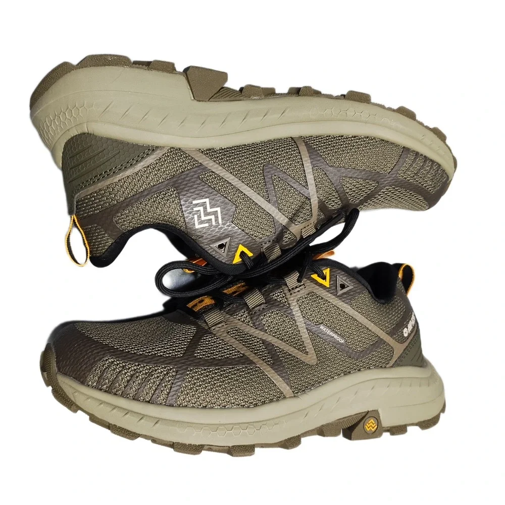 Hi-Tec AWW Mauna Waterproof Hiking Shoes Womens US 7.5 Multi Lace Up CH80104W-GG